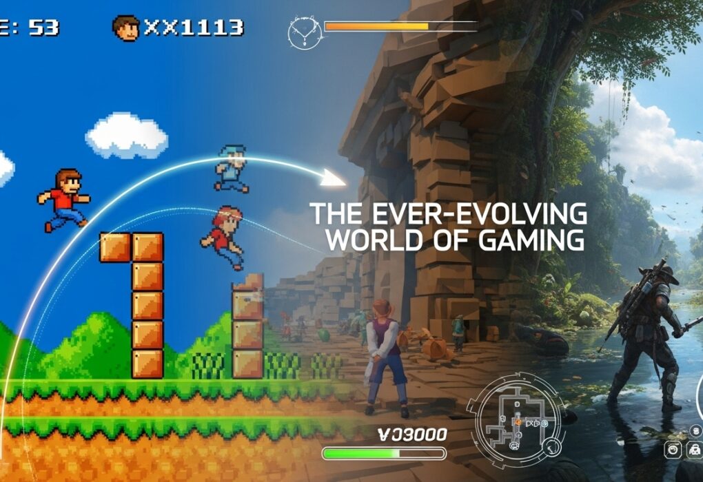 The Evolution of Gaming: From Pixels to Virtual Worlds The Evolution of Gaming: From Pixels to Virtual Worlds