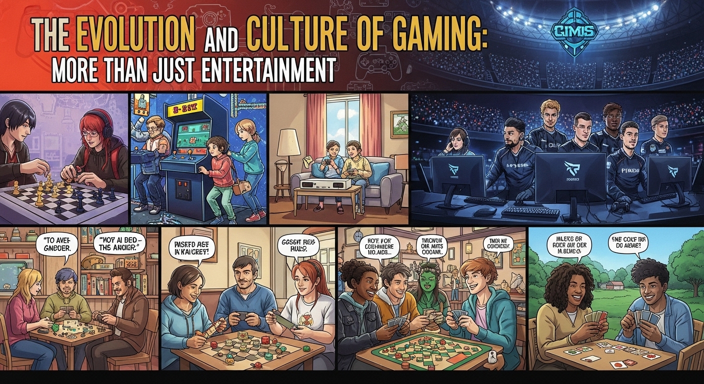 The Evolution of Gaming: From Pixels to Immersive Worlds